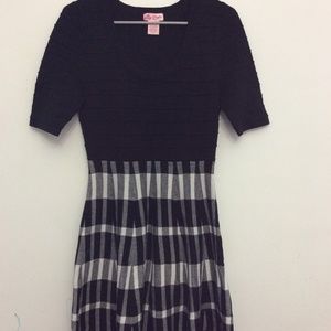 Candie's Black Small Above the Knee Dress